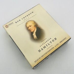 Alexander Hamilton Ron Chernow Audiobook 10 CD Set Abridged Grover Gardner 2004